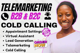 do b2b telemarketing cold calling virtual assistant appointment settings