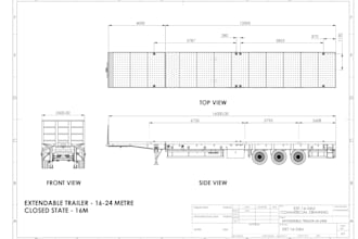 design trailers and structures with shop drawings