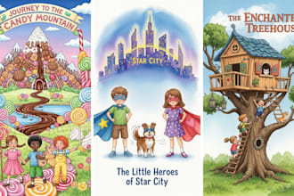 children story book illustration children story book illustration