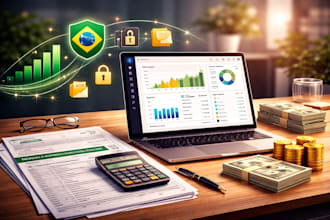 handle brazil tax compliance, contaazul bookkeeping cleanup for your business