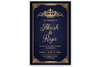 design elegant wedding and invitation cards