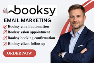 setup booksy email automation booksy barbers salon appointments