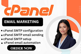 fix cpanel SMTP setup cpanel configuration cpanel email sending email marketing