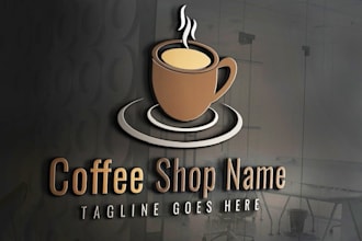 starbuck , coffee shop, bar or restaurant logo branding