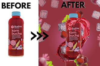 create professional product manipulation and retouching