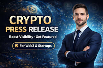 do crypto press release, PR service, blockchain press release for web3 projects