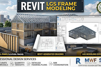 model light gauge steel framing structures in revit