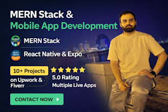 develop high performance web, mobile apps, react nextjs node