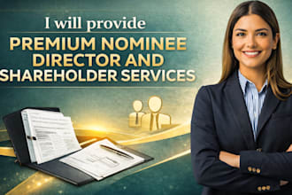 provide premium nominee director and shareholder services