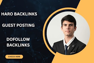 build high authority haro backlinks with expert pitches for SEO ranking