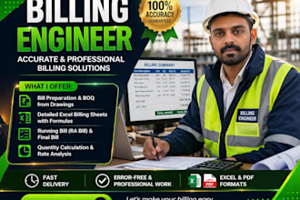 provide professional material takeoff and boq estimation