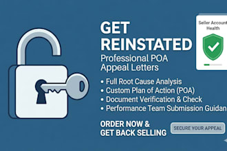 reinstate amazon listing section3 poa reactivate suspended seller account