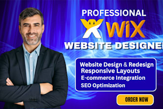 develop custom wix site, with wix code, velo and database