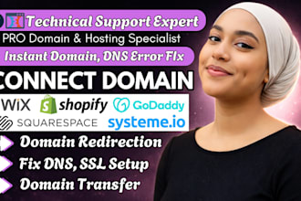 connect domain on godaddy wix fix dns redirect or transfer squarespace domain