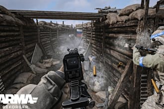 build immersive base, design custom weapons for arma reforger server, 3d mods