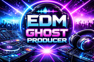 ghost produce hard dance, house, euphoric rawstyle track for you