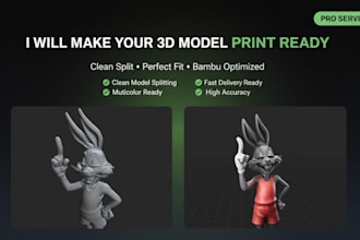 convert stl to 3mf, add color, and split for bambu lab multicolor 3d printing