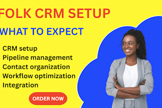 setup folk crm automation pipeline and integration
