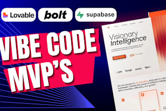 vibe code your ai website, lovable, replit or base44 mvp app