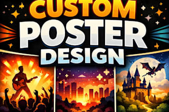 design and illustrate your theatre, festival or film poster