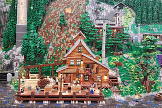 design a custom lego architectural moc design with instructions and parts list
