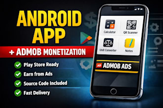 develop a ready to publish android app with admob