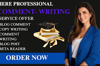 writing engaging comment content writing and copywriting services