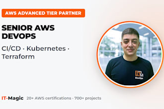 be your senior AWS devops engineer from an AWS advanced tier partner