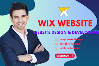 responsive wix and squarespace website design development