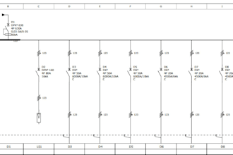 design power and control electrical schematics