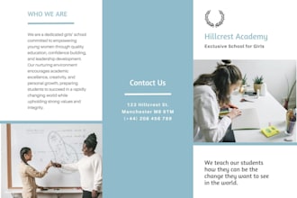 design eye catching educational brochures, posters, and study materials