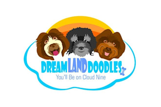 make pet store logo for australian labra doodle puppies sale