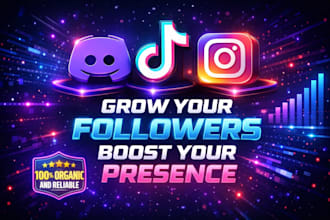 promote your discord server with real account user