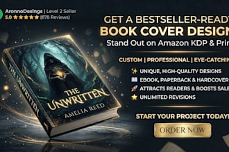 do custom book and ebook cover