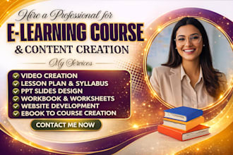turn your curriculum, lesson plans, into a masterclass elearning course content