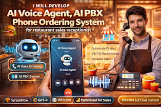 do ai voice agent,ai pbx phone ordering system for restaurant sales receptionist