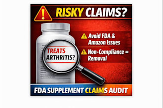 check your supplement claims for fda compliance to avoid amazon suspension