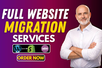 migrate wordpress website, clone, backup or transfer website, site maintenance