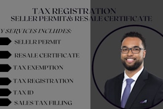 get your seller permit, resale certificate, and sales tax exemption in USA