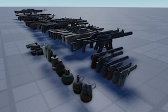 model custom roblox weapon roblox props modular roblox guns for roblox gameplay