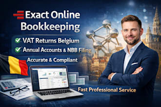 do exact online bookkeeping vat returns and annual accounts