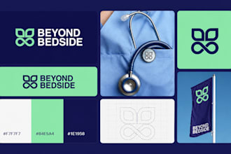 design a medical, dental, clinic, hospital and healthcare logo brand identity