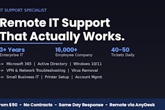 provide remote IT support