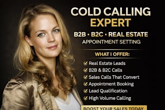 b2b b2c real estate cold calling telemarketing sales calls appointment setting