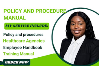 write group home, home care,  policy and procedure manual, employee handbooks