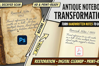 do digital archiving or historical restoration
