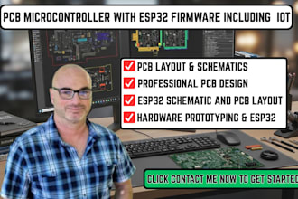 design and develop iot devices embedded systems from schematic to pcb