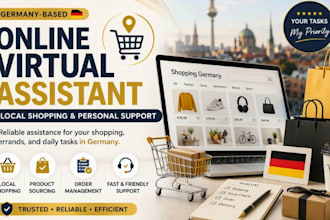run errand and be your virtual assistant in germany