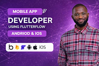 build flutterflow app, flutter flow and be flutterflow mobile app developer
