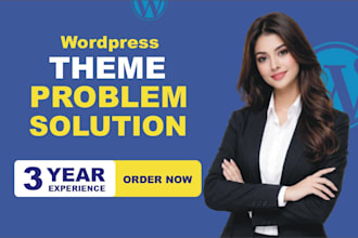 repair and fix theme problems for any website